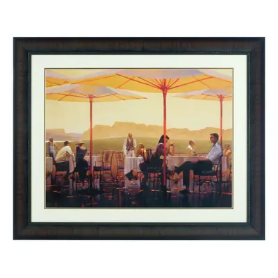 Premier Housewares Framed Winery Terrace Wall Art