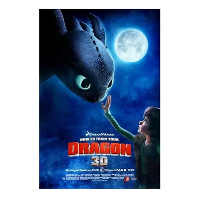 How To Train Your Dragon Poster - (Gerard Butler) - Double Sided Regular Us One Sheet (2010) Ori