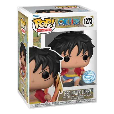 Funko Pop One Piece Monkey D. Luffy (Red Hawk) Pop Figure (AAA Anime Exclusive)