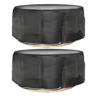 (260 x cm/ pcs) vidaXL Garden Furniture Covers Outdoor Furniture Sofa Cover Eyelets Round