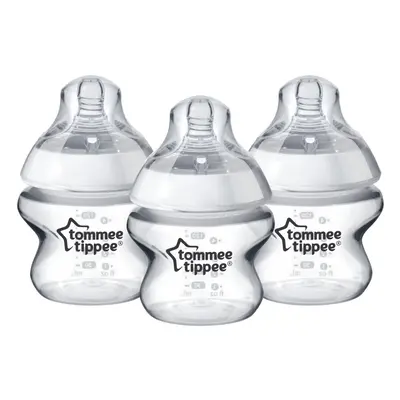 Tommee Tippee Closer to Nature Baby Bottles, Breast-Like Teat, 150ml, PK