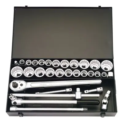 Metric and Imperial Socket Set, 3/4"" Sq. Dr. (31 Piece)