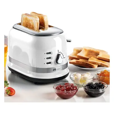 Ariete 0149W Moderna Slice Toaster, Defrost, Heating & Cooking Function, White