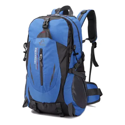 (Blue) 40L Climbing Bags Mountaineering Backpack Tactical Shoulder Bag Camping Hiking Traveling