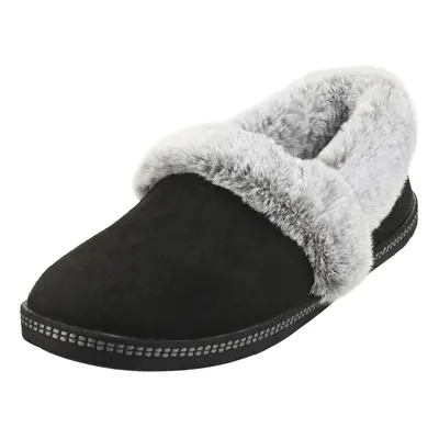 (3) Skechers Cozy Campfire Team Toasty Womens Slip On Shoes in Black