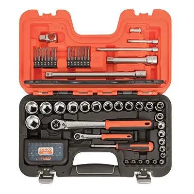 SL79 Slim Socket Set of Metric 1/4in & 1/2in Drive