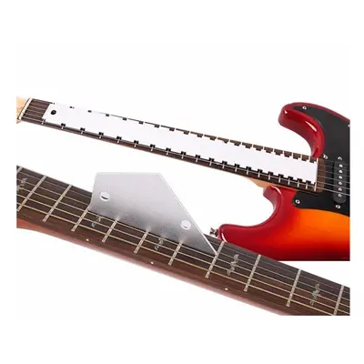 (Gold) Guitar Neck Straight Edge Fretboard Frets Neck Notched Ruler Fret Fingerboard Straight Ed