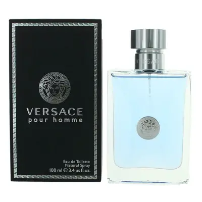 Versace Pour Homme by Versace, 3.4 oz EDT Spray for Men Eau De Toilette