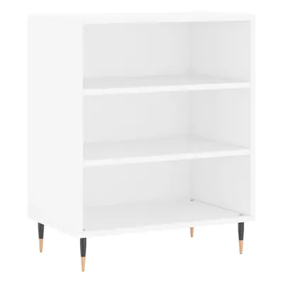 (white) vidaXL Sideboard Storage Cabinet Cupboard Side Cabinet White Engineered Wood