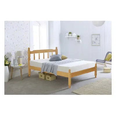 (King (U.K Standard)) Wooden Colonial Spindle Bed