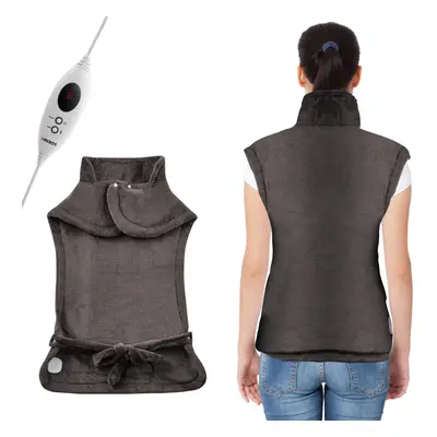 Arebos Heated Jacket | Heated Vest |heating pad for back, shoulder, neck with automatic switch-o