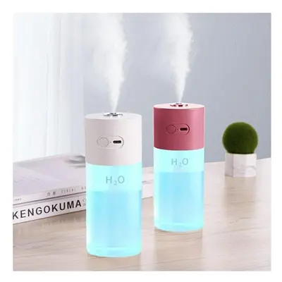 (Green, Battery) 300ml Mini Humidifier Aroma Essential Oil Diffuser Mist Maker USB Charging 700m