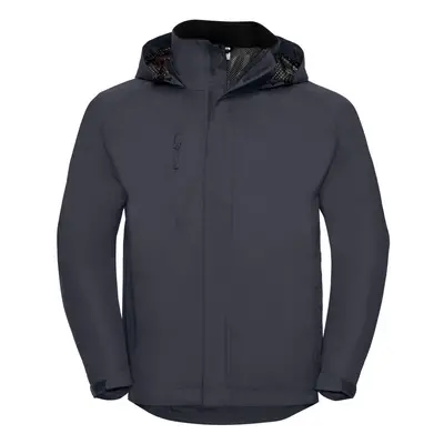 (XS, French Navy) Russell Mens Hydraplus Waterproof Jacket