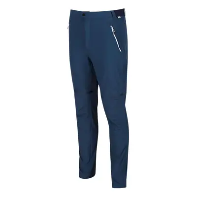 (44R, Moonlight Denim) Regatta Mens Mountain Zip-Off Trousers