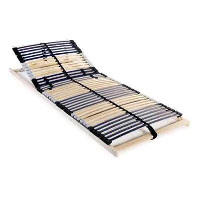 vidaXL Slatted Bed Base with Slats Zones 80x200cm Frame Home Bedroom