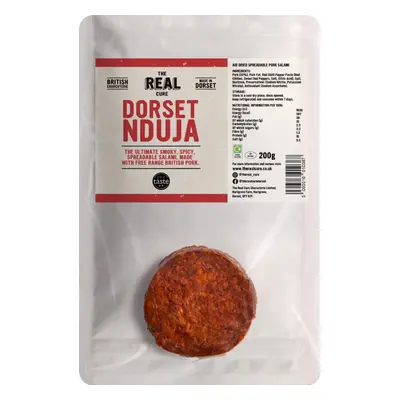 THE REAL CURE Dorset Nduja 200g (Pack of 6)