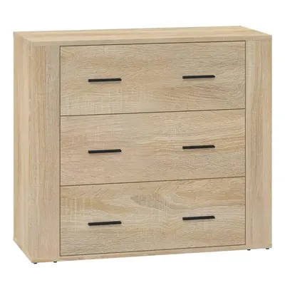 (Sonoma oak) vidaXL Sideboard Storage Cupboard Cabinet Buffet Highboard Engineered Wood