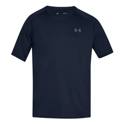 (2XL, Academy Blue/Graphite) Under Armour Mens Tech T-Shirt