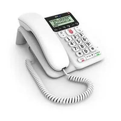 BT Decor White Corded Telephone with Call Blocker