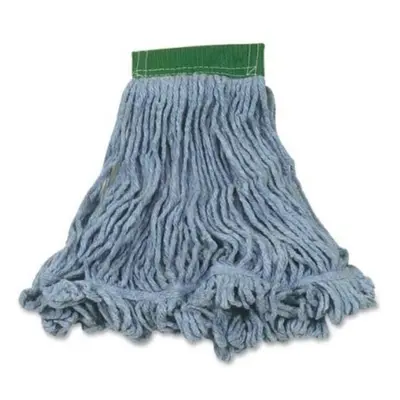 5 in. Headband Blend Wet Mop, Blue - Pack of