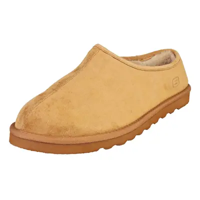 Skechers Renten Lemato Mens Slippers Shoes in Tan - Size UK