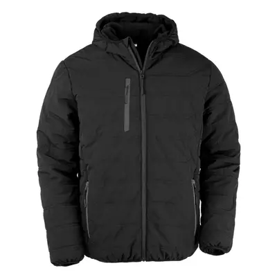 (XXL, Black) Result Genuine Recycled Mens Compass Padded Jacket