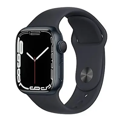 Apple Watch Series (GPS, 41mm) - Midnight Aluminium Case with Midnight Sport Band (Renewed)