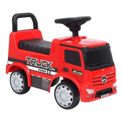 vidaXL Step Car Mercedes-Benz Truck Red Ride-On Baby Children Walk Car Toy