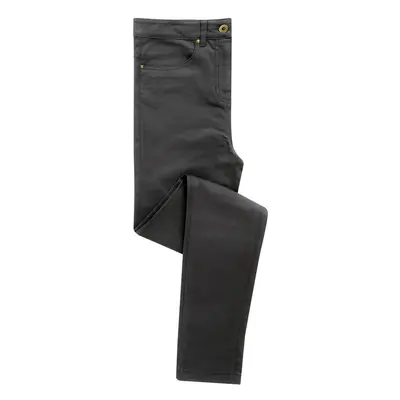 (14 UK L, Charcoal) Premier Womens/Ladies Performance Chino Jeans