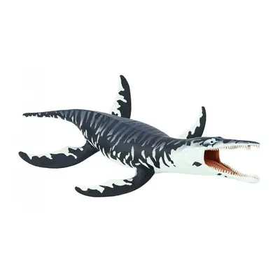 marine reptile Kronosaurus junior cm rubber black/white