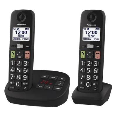 (Panasonic KX-TGU13 Digital Cordless Answering System Double set) KX-TGU13 Digital Cordless Answ