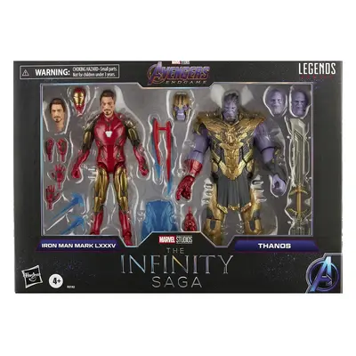 Hasbro Marvel Legends Infinity Iron Man Thanos Double Pack Toys