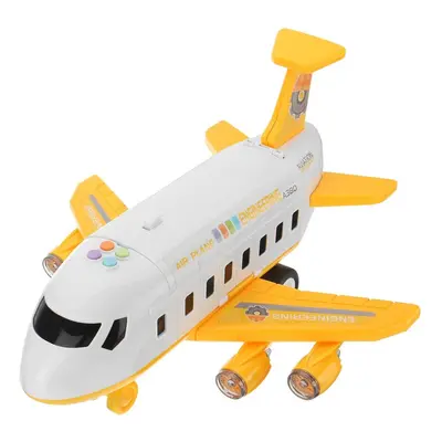 () Multi-color Simulation Large Size Music Story Track Inertia Aircraft Passenger Plane Airliner