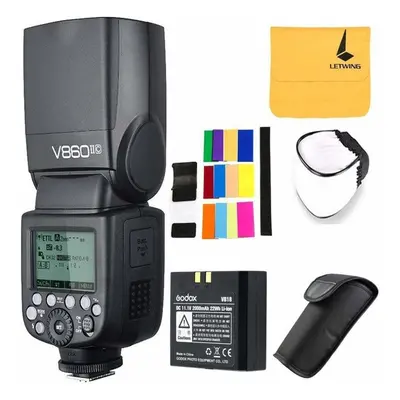 Godox Ving V860II-C TTL Flash 2.4G Wireless E-TTL II Li-on Battery Camera Flash Speedlite for Ca