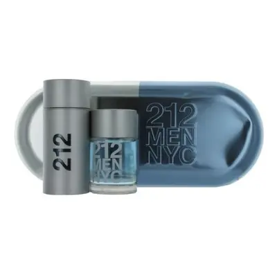 212 Pcs Set For Men: 3.4 Edt Sp + 3.4 After Shave (Glass)