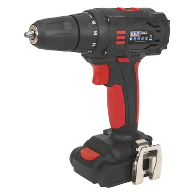 14.4V Compact Cordless Drill Driver Kit - 10mm Keyless Chuck - 1.3Ah Lithium-ion