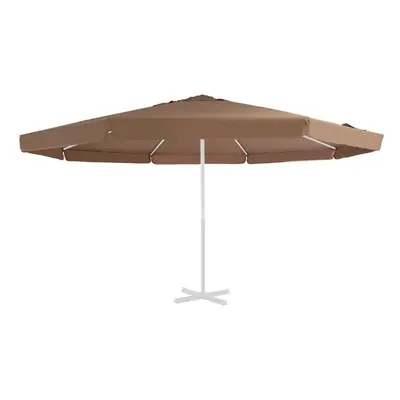 vidaXL Replacement Fabric for Outdoor Parasol Sand cm Umbrella Cloth Cover