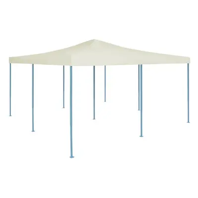 Garden Furniture Set Folding Gazebo 5x5 m Cream