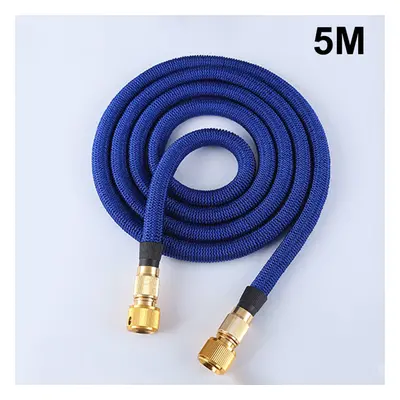 (5M) Garden Hose Pipe 2.5M 5M 7.5M 10M Expandable Watering Washing Hose Copper Plated