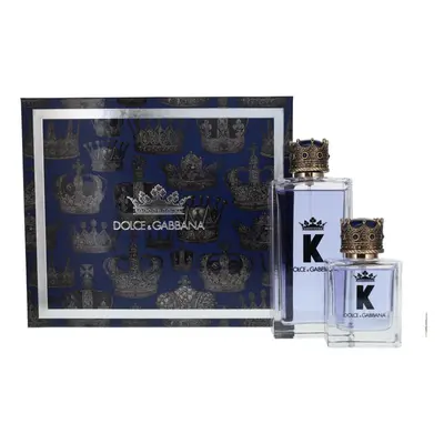 Dolce & Gabbana K 150ml Eau de Toilette, 50ml Eau de Toilette Spray Gift Set for Men