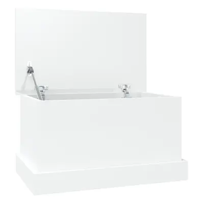 (high gloss white, x x cm) vidaXL Storage Box Garden Tool Chest Outdoor Storage Bin Box Engineer