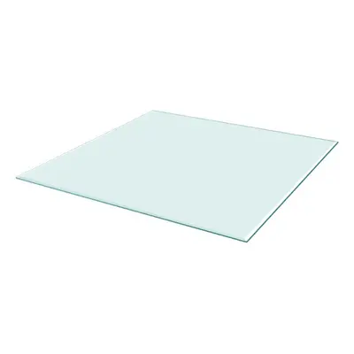 Table Top Tempered Glass Square 700x700 mm