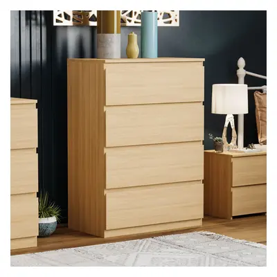 (Pine) Denver Drawer Chest Garment Storage Bedroom Unit