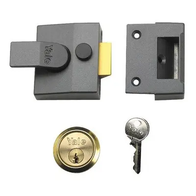 Yale Locks 84 Standard Nightlatch 40mm Backset DMG Finish Box