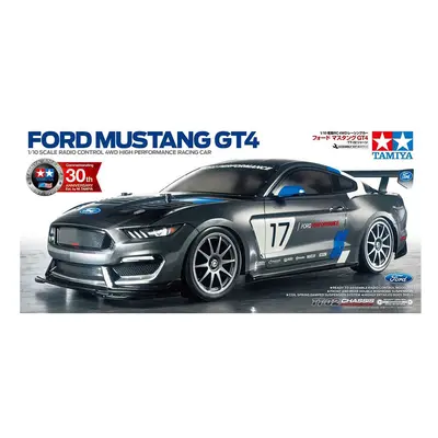 TAMIYA RC Ford Mustang GT4 (TT-02) 1:10 Assembly Kit