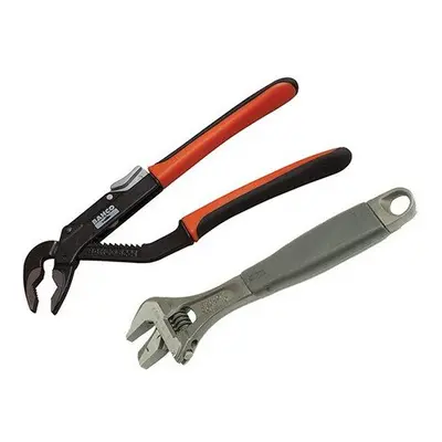 Bahco Adjustable & Slip Joint Pliers Set (2 Piece)