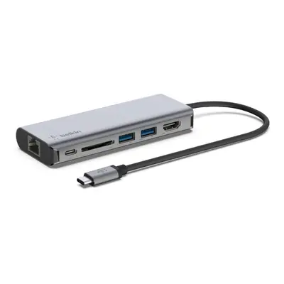 Belkin AVC008BTSGY interface hub USB 3.2 Gen (3.1 Gen 1) Type-C Mbit/s Black, Grey