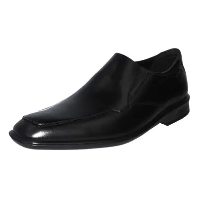 (Black, UK 12) Mens Clarks Casual Slip On Shoes Bensley Step - G Fit