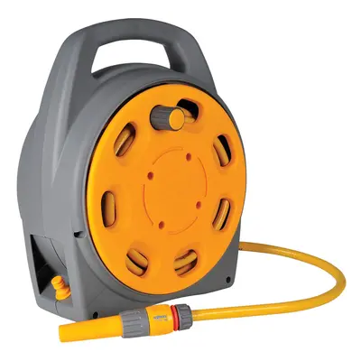 HOZELOCK - Portable Compact Hose Reel m : 20m Streamlined Hose Reel, Compact, Large Handle, Supp