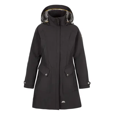 (10, Black) Trespass Womens Waterproof Jacket Rainy Day